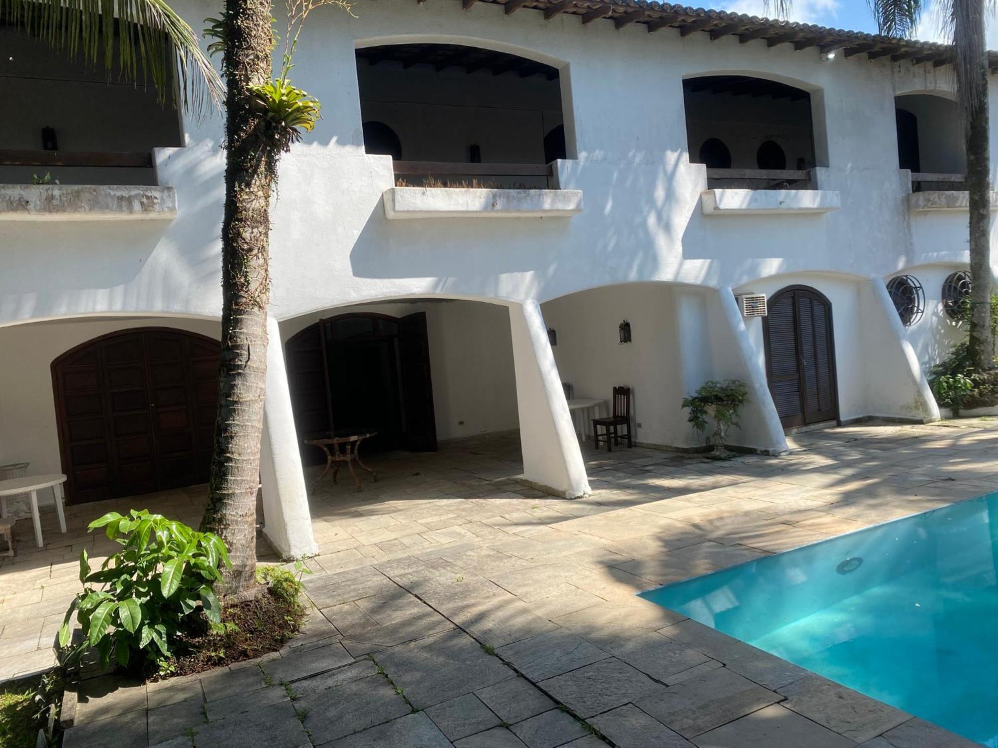 Vila Casarao No Guaruja Com Piscina Exteriér fotografie