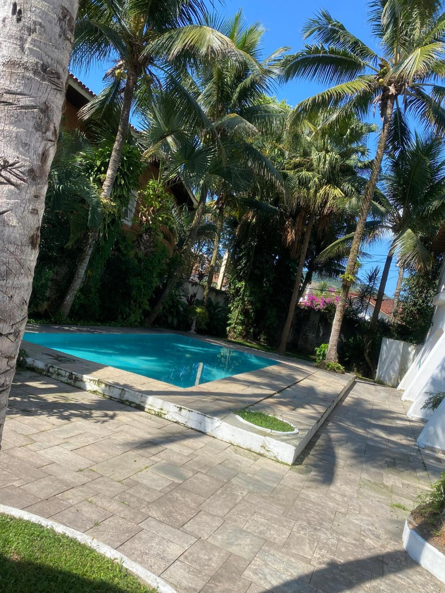 Vila Casarao No Guaruja Com Piscina Exteriér fotografie