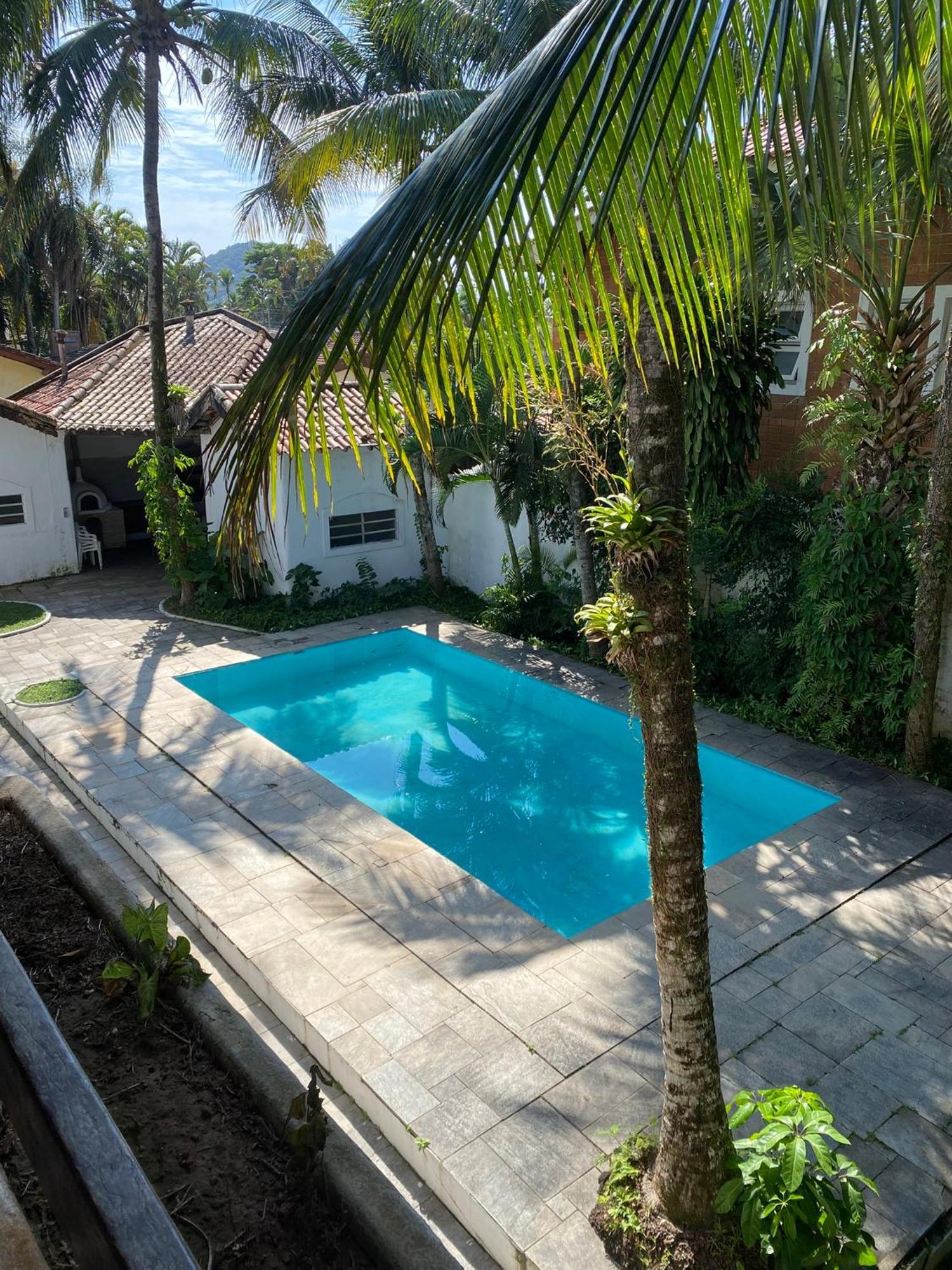 Vila Casarao No Guaruja Com Piscina Exteriér fotografie