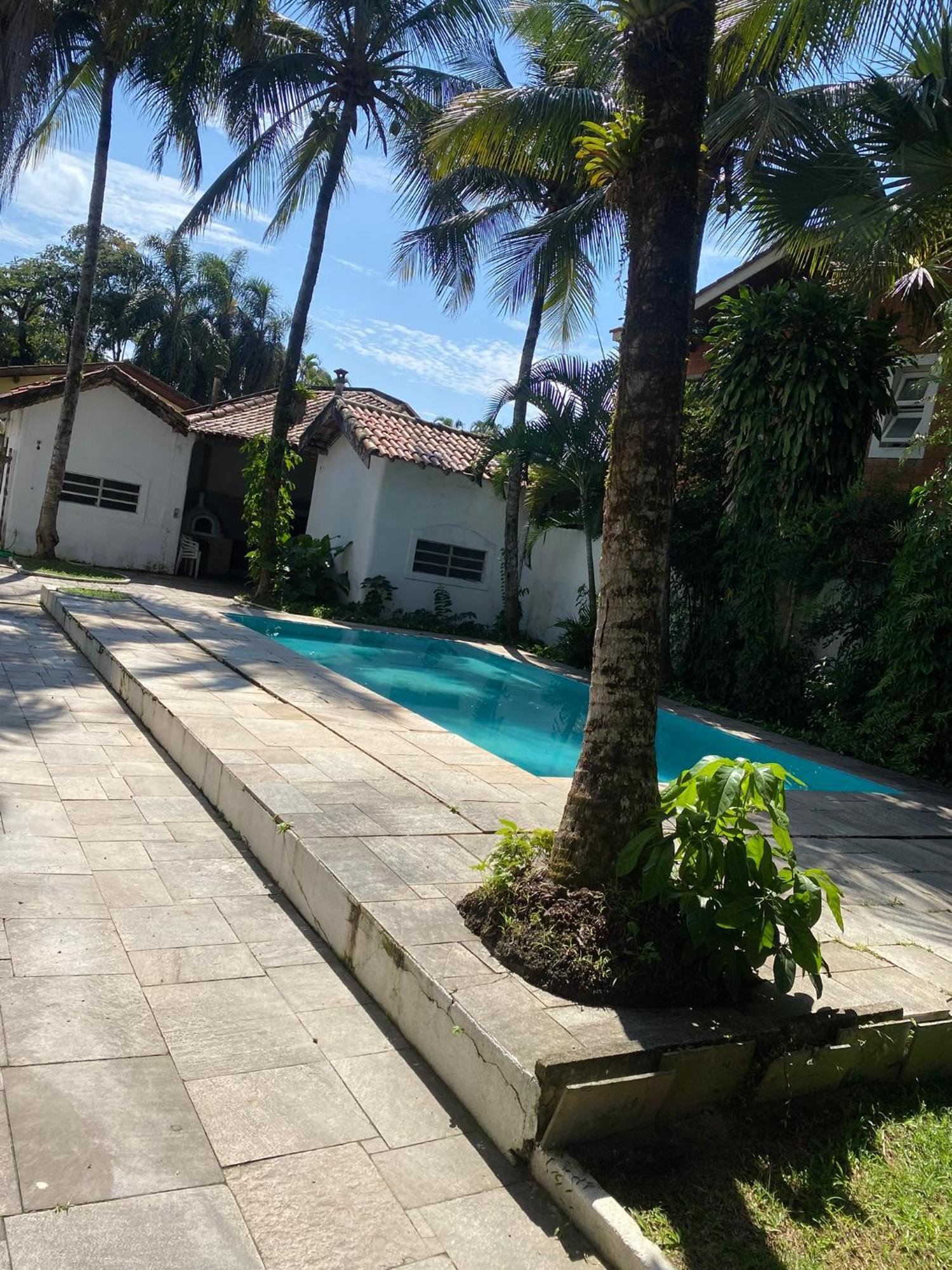 Vila Casarao No Guaruja Com Piscina Exteriér fotografie