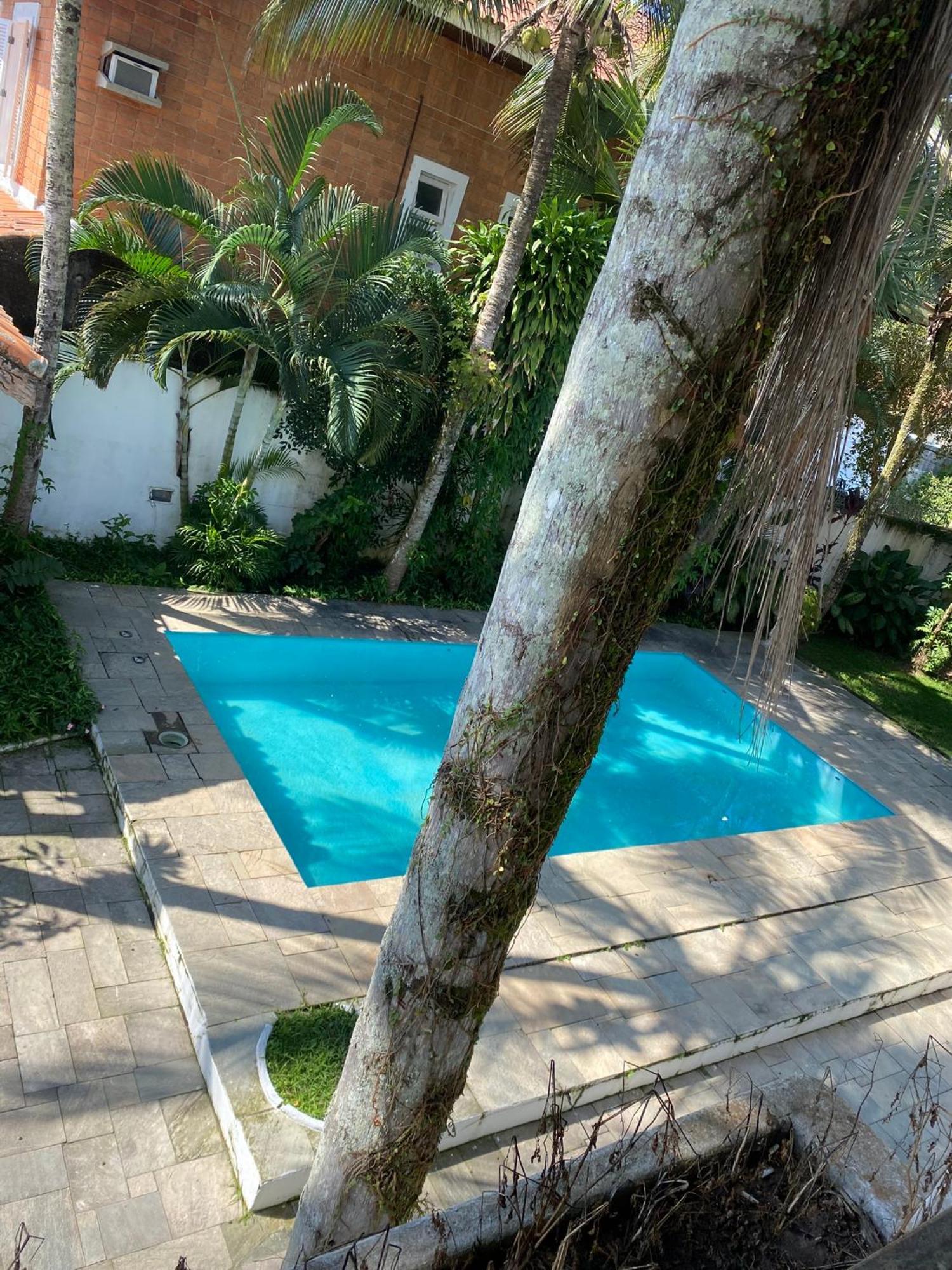 Vila Casarao No Guaruja Com Piscina Exteriér fotografie