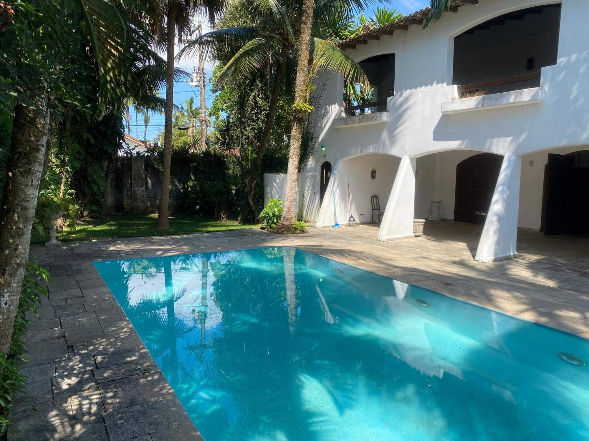 Vila Casarao No Guaruja Com Piscina Exteriér fotografie