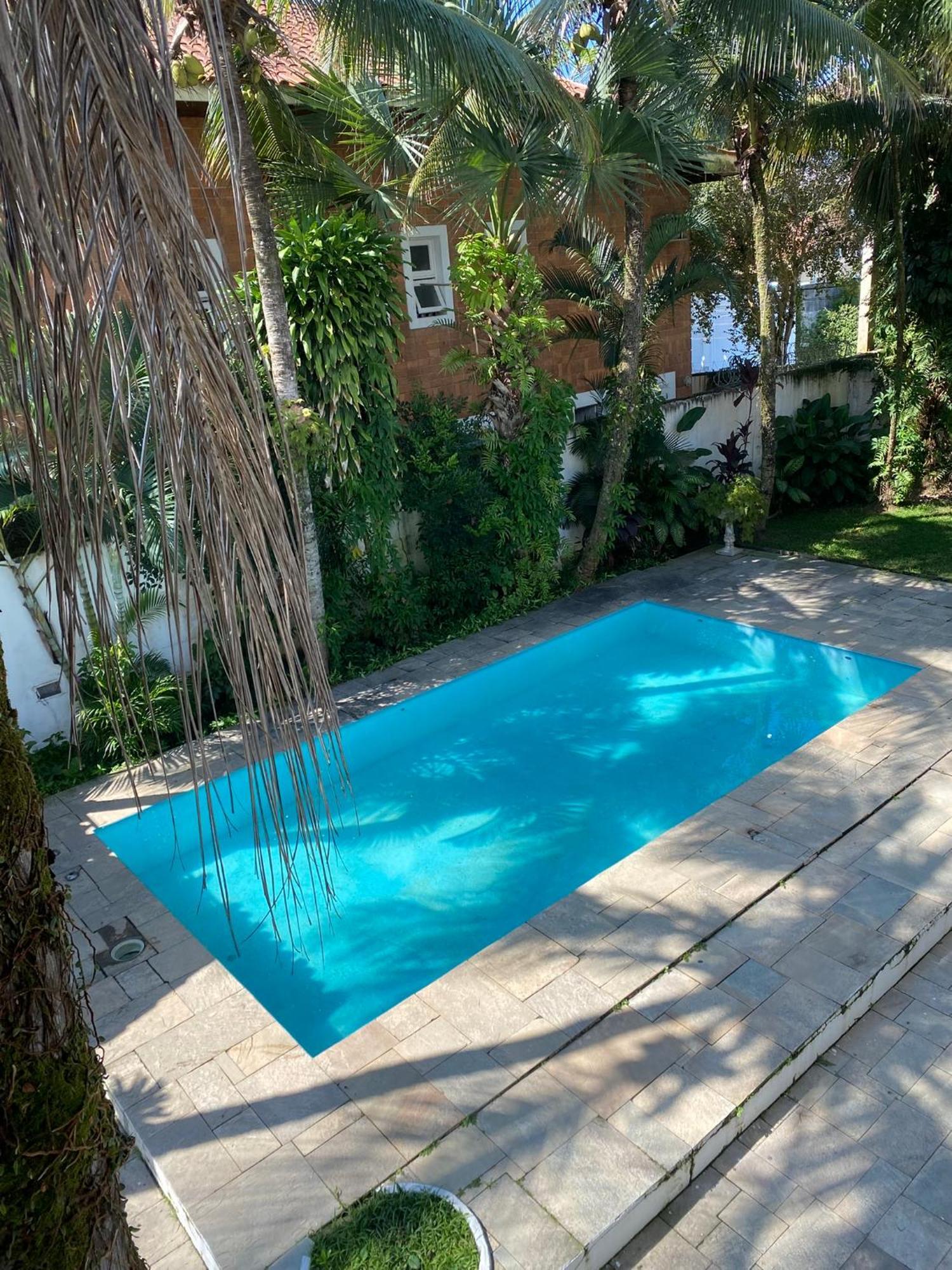 Vila Casarao No Guaruja Com Piscina Exteriér fotografie