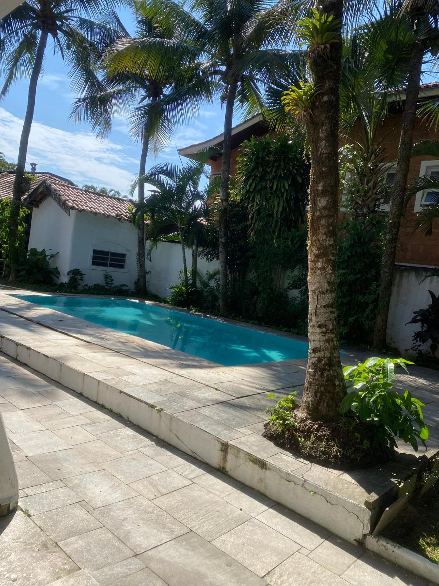 Vila Casarao No Guaruja Com Piscina Exteriér fotografie