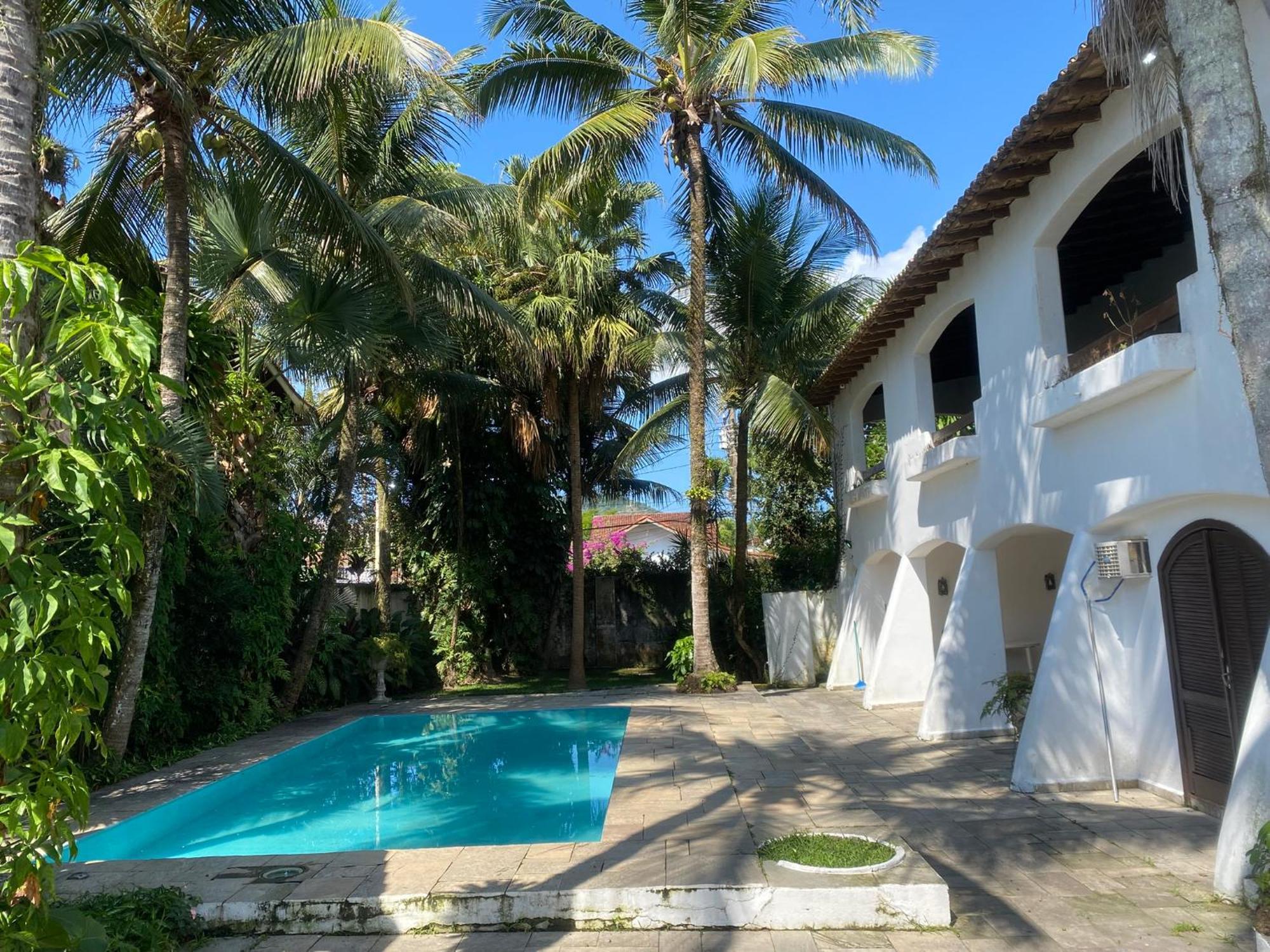 Vila Casarao No Guaruja Com Piscina Exteriér fotografie